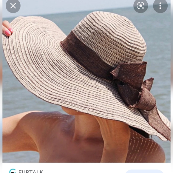 Straw Sun Hat - Picture 1 of 4